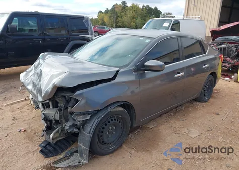 2016 Nissan Sentra S из США, поврежденный, VIN 3N1AB7AP4GY310349